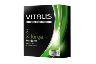 Презервативы увеличенного размера VITALIS PREMIUM x-large - 3 шт.