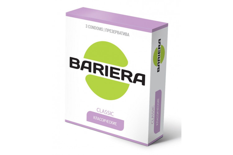Классические презервативы Bariera Classic - 3 шт.