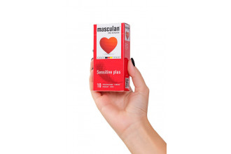 Презервативы Masculan Sensitive plus - 10 шт.