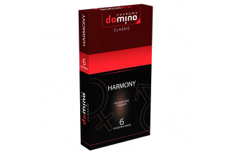 Гладкие презервативы DOMINO Classic Harmony - 6 шт.