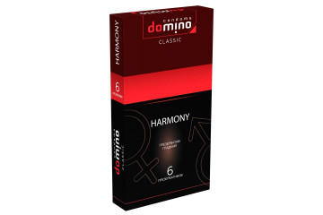 Гладкие презервативы DOMINO Classic Harmony - 6 шт.