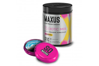 Цветные ароматизированные презервативы MAXUS Exotic Mix - 15 шт.