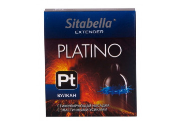 Стимулирующая насадка с усиками Platino Вулкан