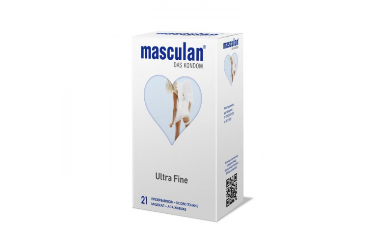 Особо тонкие презервативы Masculan Ultra Fine - 21 шт.