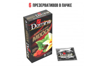 Ароматизированные презервативы DOMINO Ароматный микс - 6 шт.