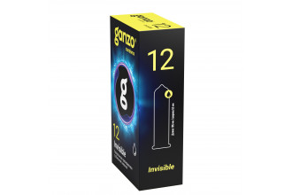Супертонкие презервативы Ganzo Invisible - 12 шт.