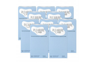 Набор из 10 упаковок ультратонких презервативов Pleasure Lab (по 12 шт.)