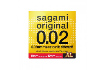Презерватив увеличенного размера Sagami Original 0.02 XL-size - 1 шт.