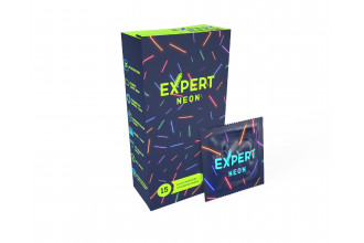 Светящиеся в темноте презервативы Expert Neon - 15 шт.