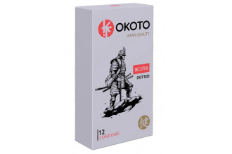 Точечные презервативы OKOTO Dotted - 12 шт.