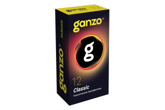 Классические презервативы с обильной смазкой Ganzo Classic - 12 шт.