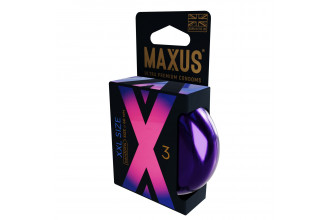 Презервативы Maxus XXL увеличенного размера - 3 шт.