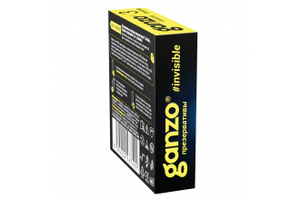 Супертонкие презервативы Ganzo Invisible - 3 шт.