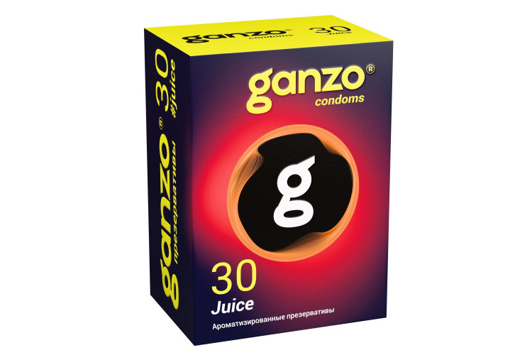 Ароматизированные презервативы Ganzo Juice - 30 шт. Ароматизированные презервативы Ganzo Juice - 30 шт.
