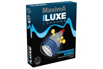 Презерватив LUXE Maxima «Глубинная бомба» - 1 шт.