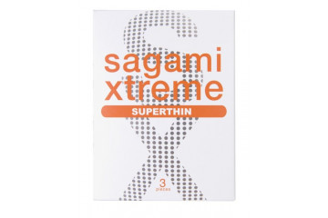 Ультратонкие презервативы Sagami Xtreme Superthin - 3 шт.
