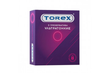 Презервативы Torex Ультратонкие - 3 шт.