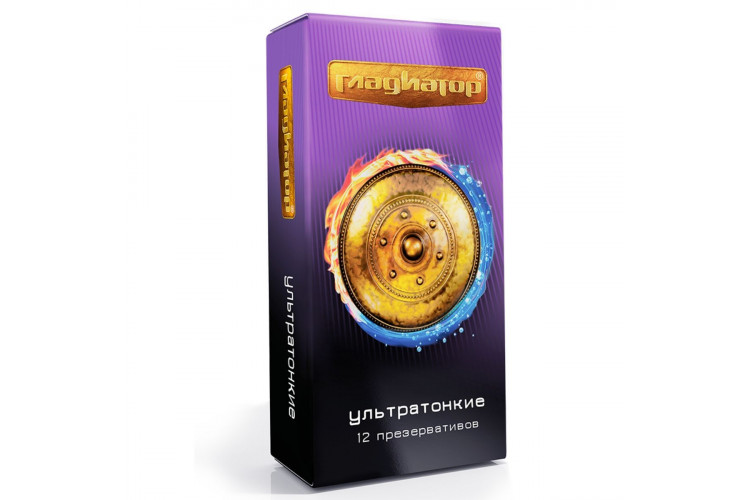 Презервативы Гладиатор Ультратонкие - 12 шт.