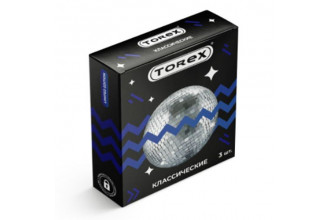 Гладкие презервативы Torex Party Классические - 3 шт.