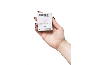 Супертонкие презервативы Masculan Pur - 3 шт.