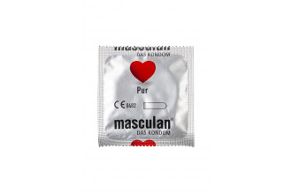 Супертонкие презервативы Masculan Pur - 3 шт.