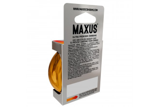Презервативы анатомической формы Maxus Sensual - 3 шт.