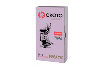 Презервативы OKOTO Mega Mix - 12 шт.