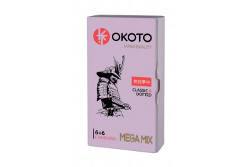 Презервативы OKOTO Mega Mix - 12 шт.