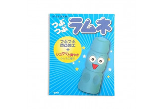 Презерватив Sagami Studded Lemonade с ароматом лимонада - 1 шт.