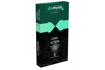 Презервативы с пролонгирующим эффектом DOMINO Classic Long action - 6 шт.
