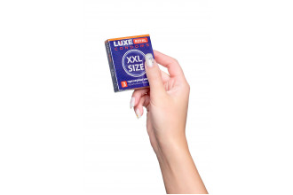 Презервативы увеличенного размера LUXE Royal XXL Size - 3 шт.