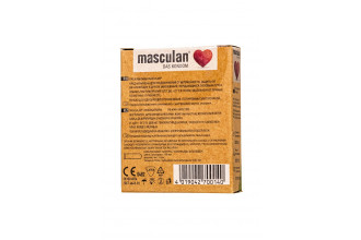 Экологически чистые презервативы Masculan Organic - 3 шт.