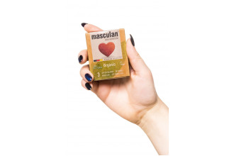 Экологически чистые презервативы Masculan Organic - 3 шт.