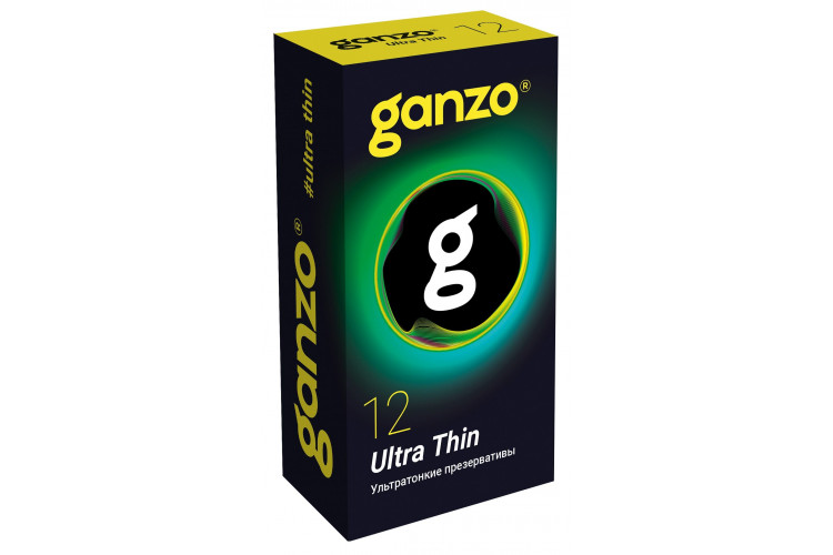 Ультратонкие презервативы Ganzo Ultra thin - 12 шт.