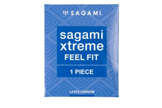Презерватив Sagami Xtreme Feel Fit 3D - 1 шт.