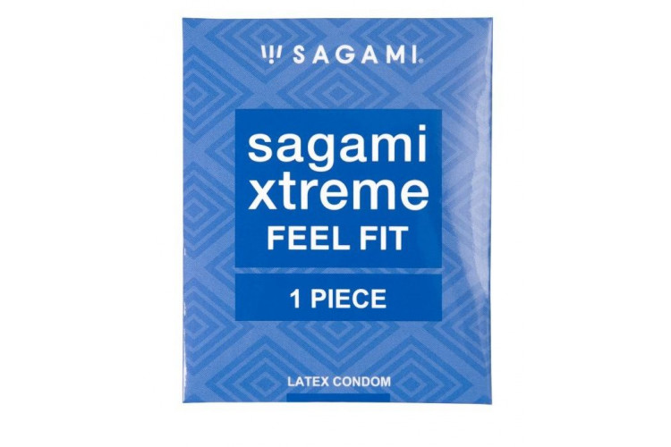 Презерватив Sagami Xtreme Feel Fit 3D - 1 шт.