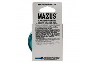 Презервативы Maxus G spot с двойной спиралью - 3 шт.