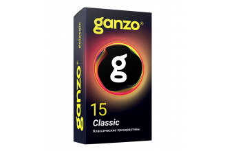 Классические презервативы с обильной смазкой Ganzo Classic - 15 шт.