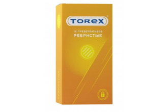 Текстурированные презервативы Torex Ребристые - 12 шт.