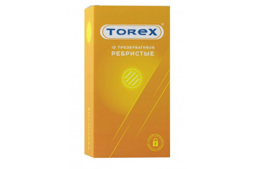 Текстурированные презервативы Torex Ребристые - 12 шт.