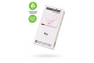 Супертонкие презервативы Masculan Pur - 10 шт.