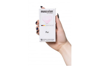 Супертонкие презервативы Masculan Pur - 10 шт.