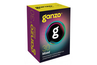 Микс-набор из 30 презервативов Ganzo Mixed