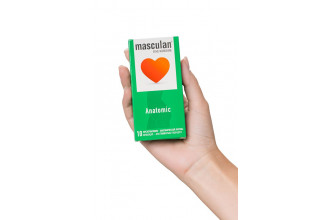 Презервативы анатомической формы Masculan Anatomic - 10 шт.