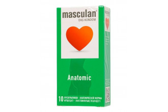 Презервативы анатомической формы Masculan Anatomic - 10 шт.