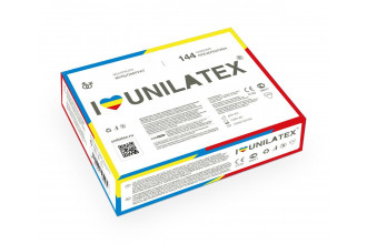 Разноцветные ароматизированные презервативы Unilatex Multifruits - 144 шт.