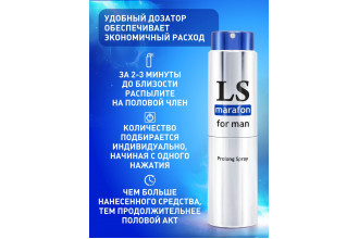 Спрей-пролонгатор для мужчин Lovespray Marafon - 18 мл.
