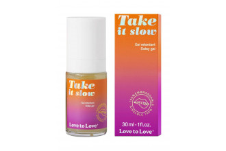Пролонгирующий гель для мужчин Take It Slow - 30 мл.