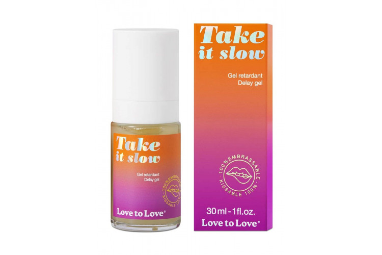 Пролонгирующий гель для мужчин Take It Slow - 30 мл.