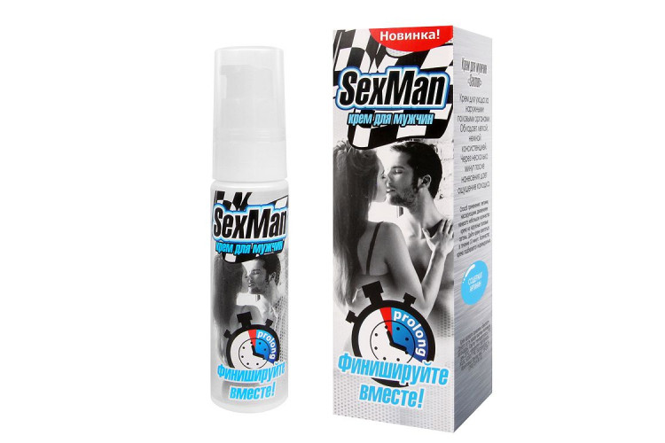 Крем-пролонгатор для мужчин SexMan - 28 гр.